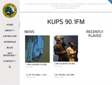 Tablet Screenshot of kups.net